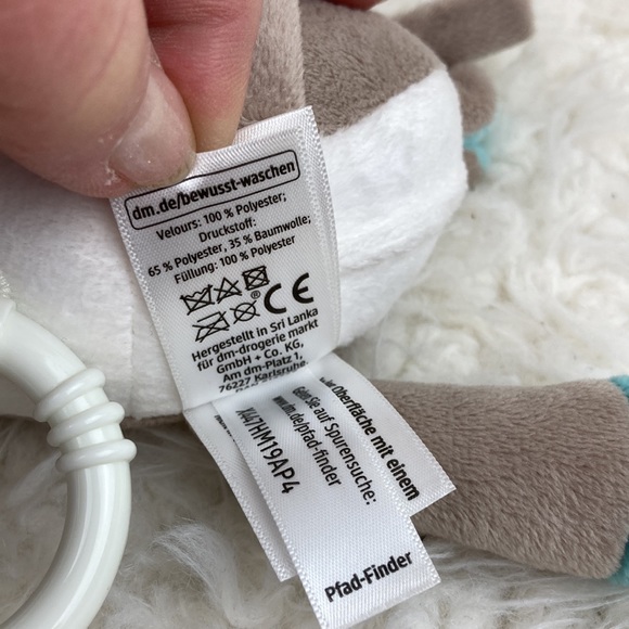 Pusblu Baby Deer Plush Stuffed Animal Musical Pull Toy 10” German - Picture 8 of 13